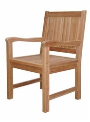 Anderson Teak Patio Lawn Garden Furniture Chester Dining Armchair