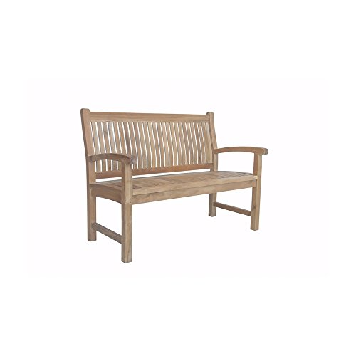 Anderson Teak Patio Lawn Garden Furniture Sahara 2-Seater Bench