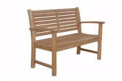 Anderson Teak Patio Lawn Garden Furniture Victoria 48 2-Seater Bench