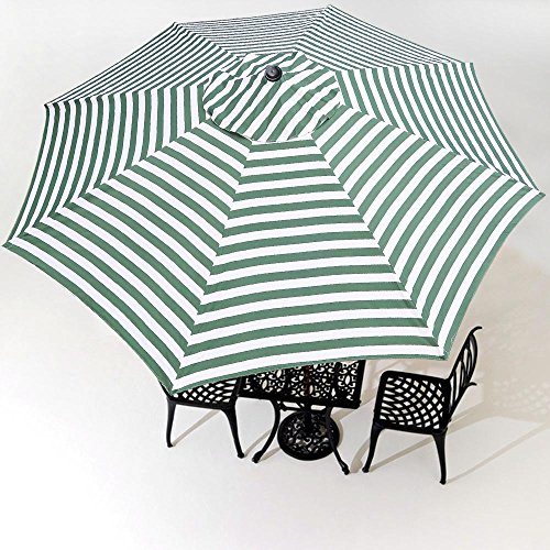 13ft 8 Rib Patio Umbrella Replacement Cover Canopy Outdoor Market Beach Deck Top
