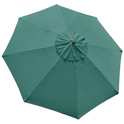 Gzyf 8 Ft Patio Umbrella Replacement Canopy Outdoor Yard Garden Deck 8 Ribs canopy Only