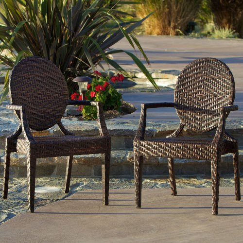 Townsgate Wicker Outdoor Chair Set of 2