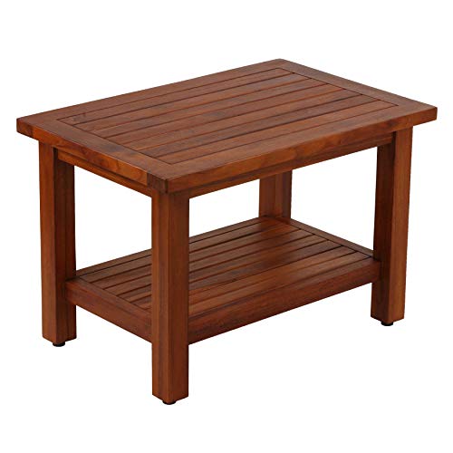 Bare Decor Fieta Solid Teak Wood Coffee Table