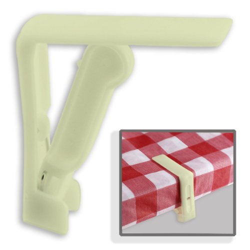 6pc Non-Rust Picnic Tablecloth Clamp Set