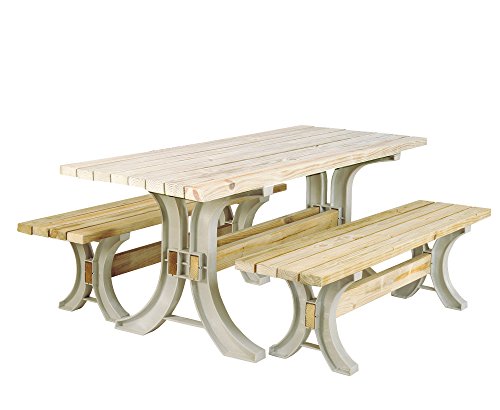 Hopkins 90182onlmi 2x4basics Picnic Table Kit Sand frames Only