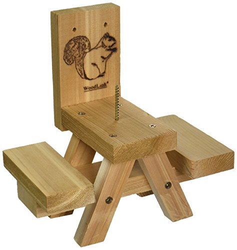 Woodlink SQF7 Picnic Table Ear of Corn Squirrel Feeder Discontinued by Manufacturer