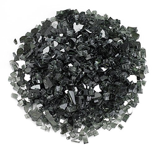 Midwest Hearth Fire Glass | 10-pound | Beautiful Reflective Fireglass And Beads For Natural Or Propane Fire Pit