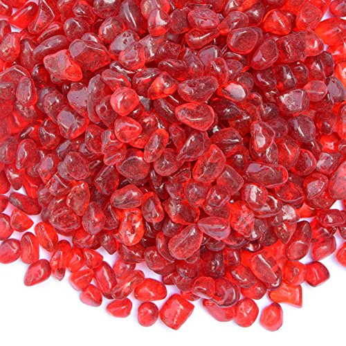 Onlyfire Reflective Fire Glass Beads For Natural Or Propane Fire Pit, Fireplace, Or Gas Log Sets, 10-pound, 1/