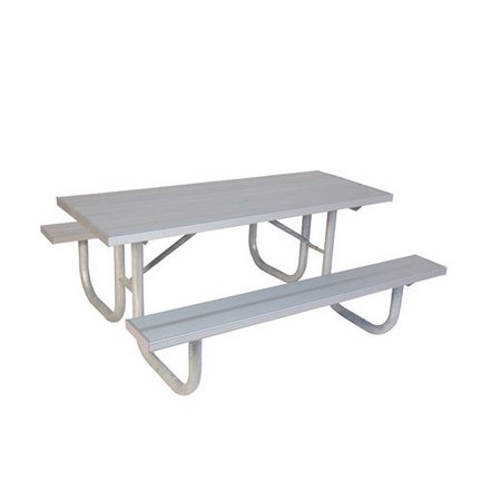 8 H-D Picnic Table - Aluminum