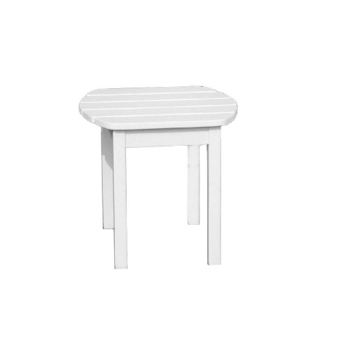 International Concepts T-51900 Adirondack Sidetable White