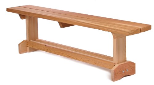All Things Cedar Picnic Table Side Bench 6