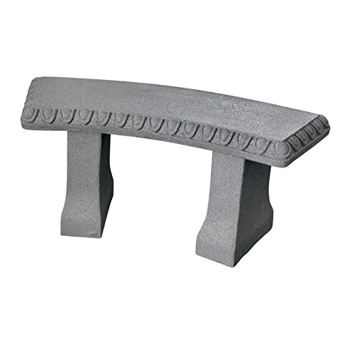 Emsco Group 2307-1 44&quot X 185&quot X 8&quot Granite Garden Bench Statue