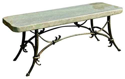 Stone Age Creations Be-tu-ja Tuscany Granite Bench Jade