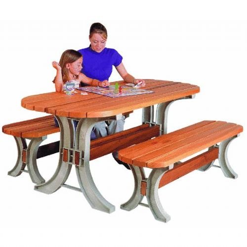 AnySize Picnic Table Set Lumber Not Included
