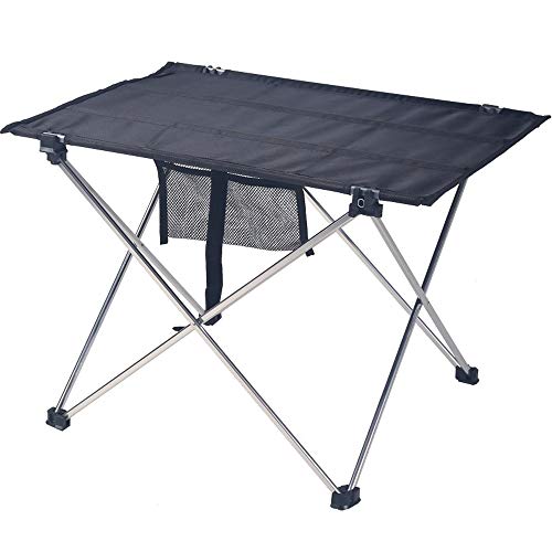 CMmin Outdoor Folding Picnic TableLight and CompactSturdy and StableFast StoragePlastic Non-Slip Rubber CoverSuitable for OutdoorPicnicBeach