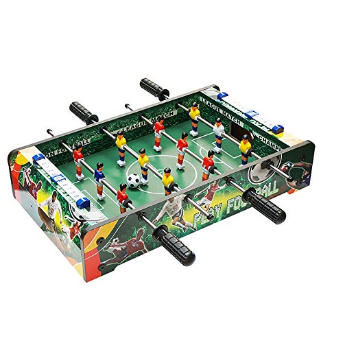 WHTBOX Mini Football TableFoosball PlayersIndoor GameKidsFamilyPlay SportsFunSuitable for People Over Three Years OldGreen-S