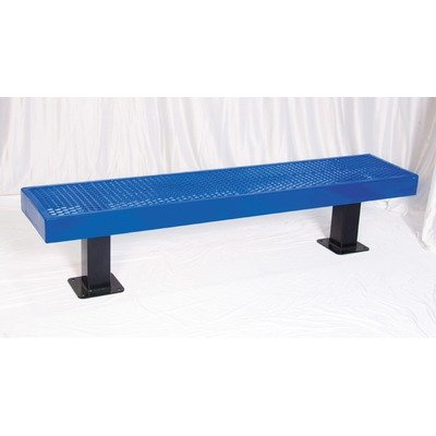 Ultra Play P Metal and Plastic Picnic Bench Frame ColorCoat Color BlackBlack Size 6 Back No