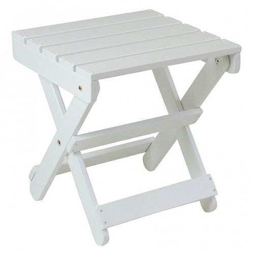 Manchester Wood Adirondack End Table - Pure White