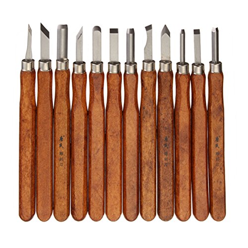 Meigar Wood Carving Knife Hand Chisel Tool Set Woodworking Professional Gouges with Box