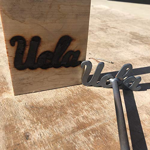UCLA Bruins - 4 x 2 - BBQ Branding Iron - College - BBQ Crafts Woodworking Projects - The Heritage Forge