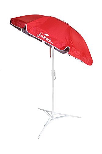 JoeShade Portable Sun Shade Umbrella Sunshade Umbrella Sports Umbrella RED