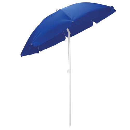 Picnic Time Outdoor Canopy Sunshade Umbrella 55 Navy