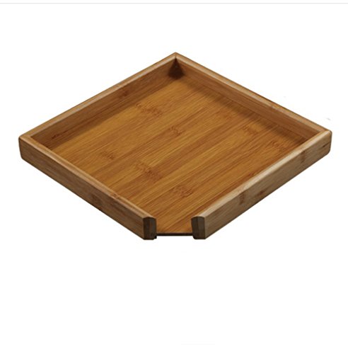 Puer Tea Box Pallet - Pu-erh Cake Essential Tool Puer Tea Cake Brick Breaking Tray Bamboo Case - Eco-Friendly Tea Set Square Puer Tea Tray Handmade Tea Gifts Boxes Kung Fu tea accessories