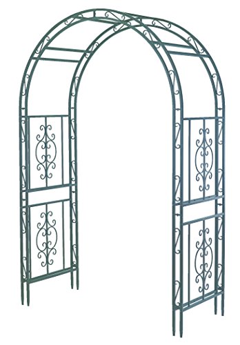 Montebello Garden Arbor Burnished Bronze Finish