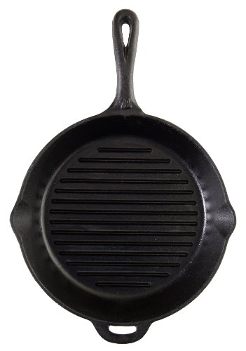 Camp Chef Tru Seasoned Cast Iron 12-inch Skillet With Ribs