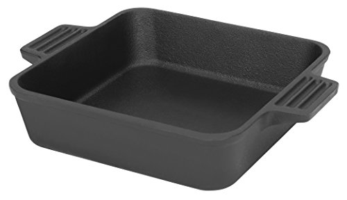 Bayou Classic 7472 Cast Iron Baking Pan 8 By 8&quot