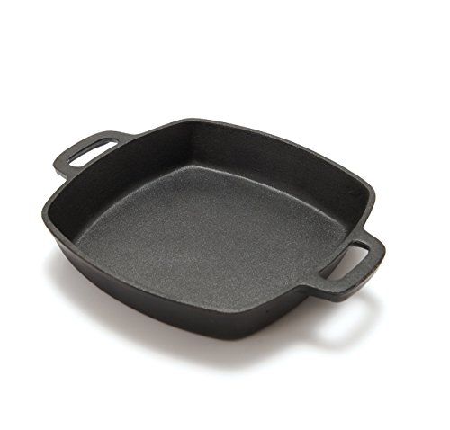 Grillpro 91658 Cast Iron Square Pan