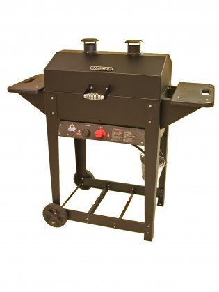 Holland Grill Bh421ag9 Liberty Liquid Propane Grill With Cast Iron Burner Stainless Steel Cooking Grid Aluminum