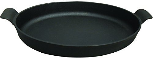 King Kooker Cior14s Pre-seasoned Cast Iron Oval Roasting Pan