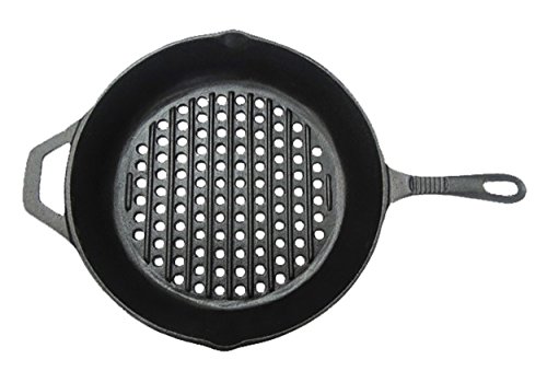Mrbarbq 08106x Round Grill Pan Cast Iron