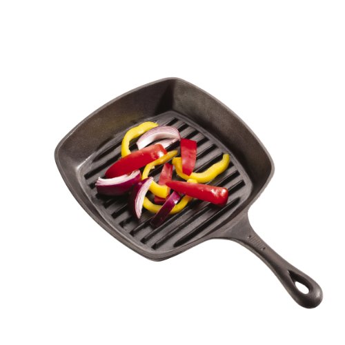 Pedrini 5063729 Grill Cast Iron Pan 10-12-Inch