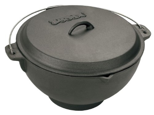 Bayou Classic 7419 11-quart Cast-iron Jambalaya Potdeep Fryer With Domed Lid