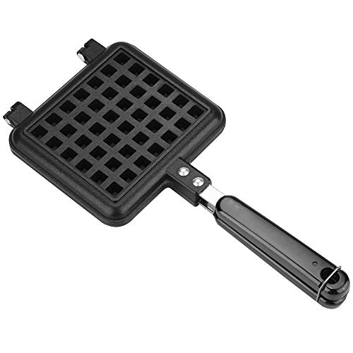 Waffle Iron - Household Kitchen Gas Non-Stick Waffle Maker Pan Mould Mold Press Plate Cooking Baking Tool