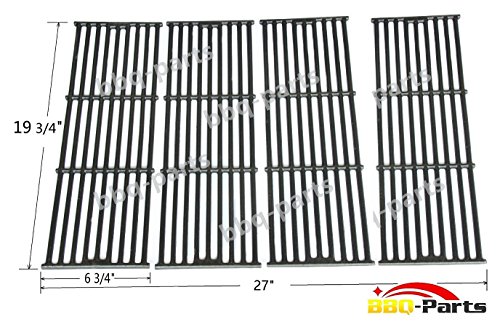 Hongso Pce051 Replacement Matte Cast Iron Cooking Grid Set 4-pack Select Gas Grill Models By Chargrillerking