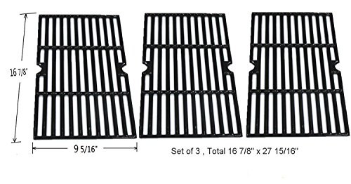 Gi8763 Porcelain Coated Cast Iron Cooking Grid Replacement For Select Gas Grill Models By Charbroil Kenmore