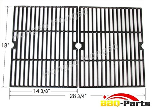 Hongso Pch502 Universal Matte Cast Iron Cooking Grid Replacement 68502 For Select Gas Grill Models By Ducane