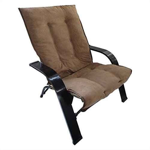 International Caravan Foldable Game Chair With Micro Suede Cushion And Carry Bag - Cushion