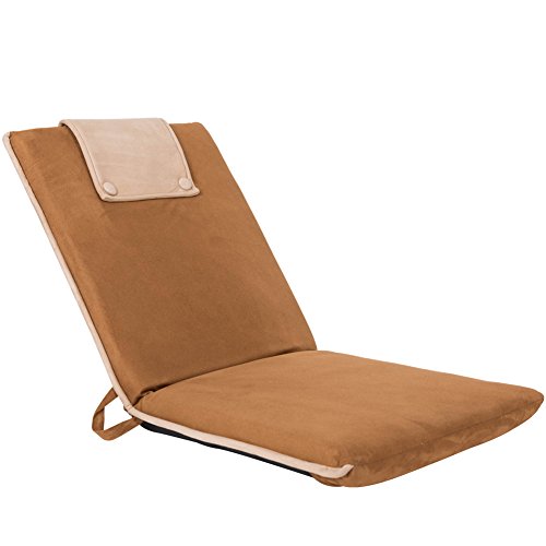Lazydaze Hammocks Indoor Outdoor Adjustable Reclining Suede Fabric Five-position Multiangle Sofa Floor Chair