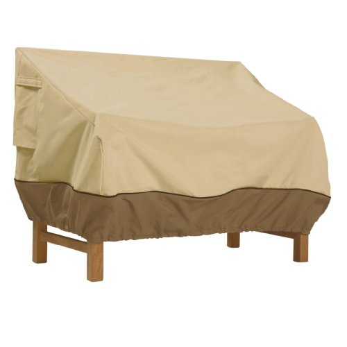 Classic Accessories Veranda Patio BenchLoveseatSofa Cover - Durable and Water Resistant Outdoor Furniture Cover Small 70992