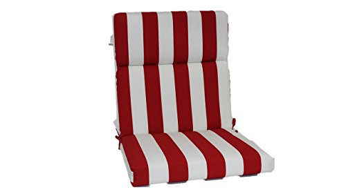 Brentwood Originals 35590 Indoor/outdoor Chair Cushion, Cabana Red