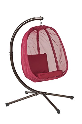 Flower House FHEC100-RD Egg Chair Red