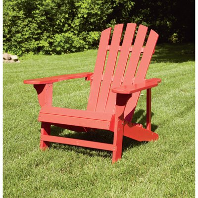 Leigh Country Tx 94050 Adirondack Chair, Red