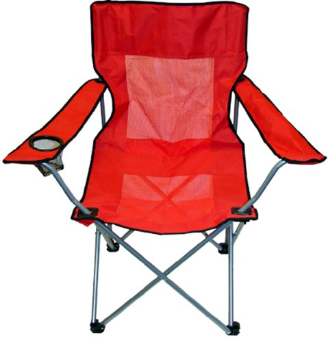 VMI Folding Chair Mesh Red
