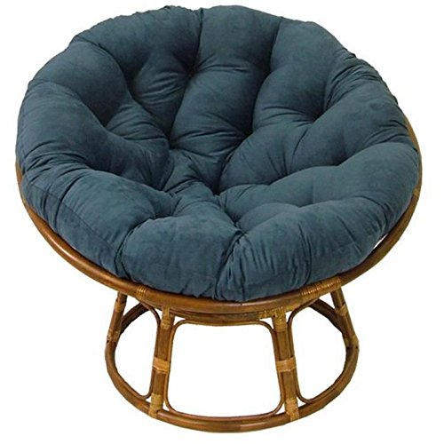 Rattan Papasan Chair With Cushion