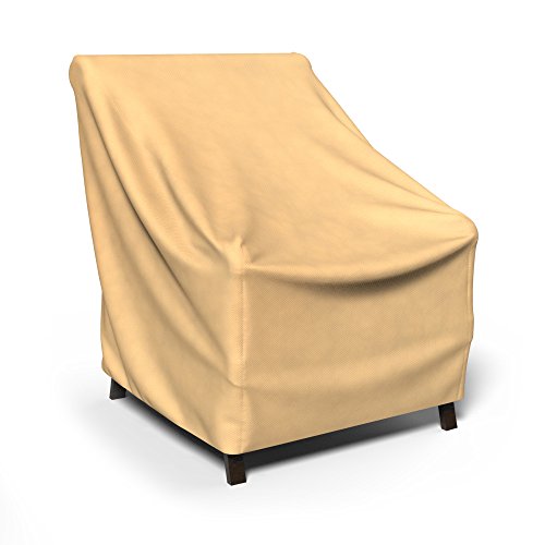 Budge All-Seasons Patio Chair Cover Medium Tan