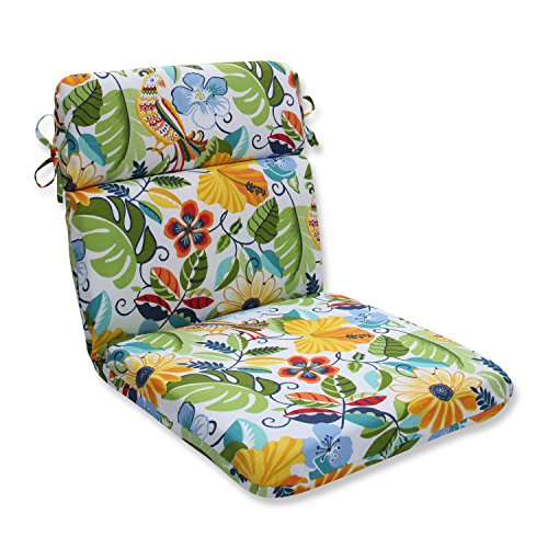 Pillow Perfect Outdoorindoor Lensing Garden Rounded Corners Chair Cushion